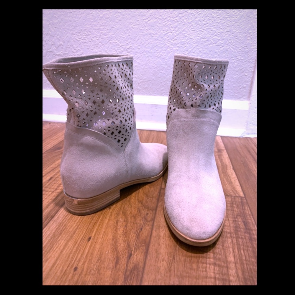 MK SUEDE ANKLE BOOTS